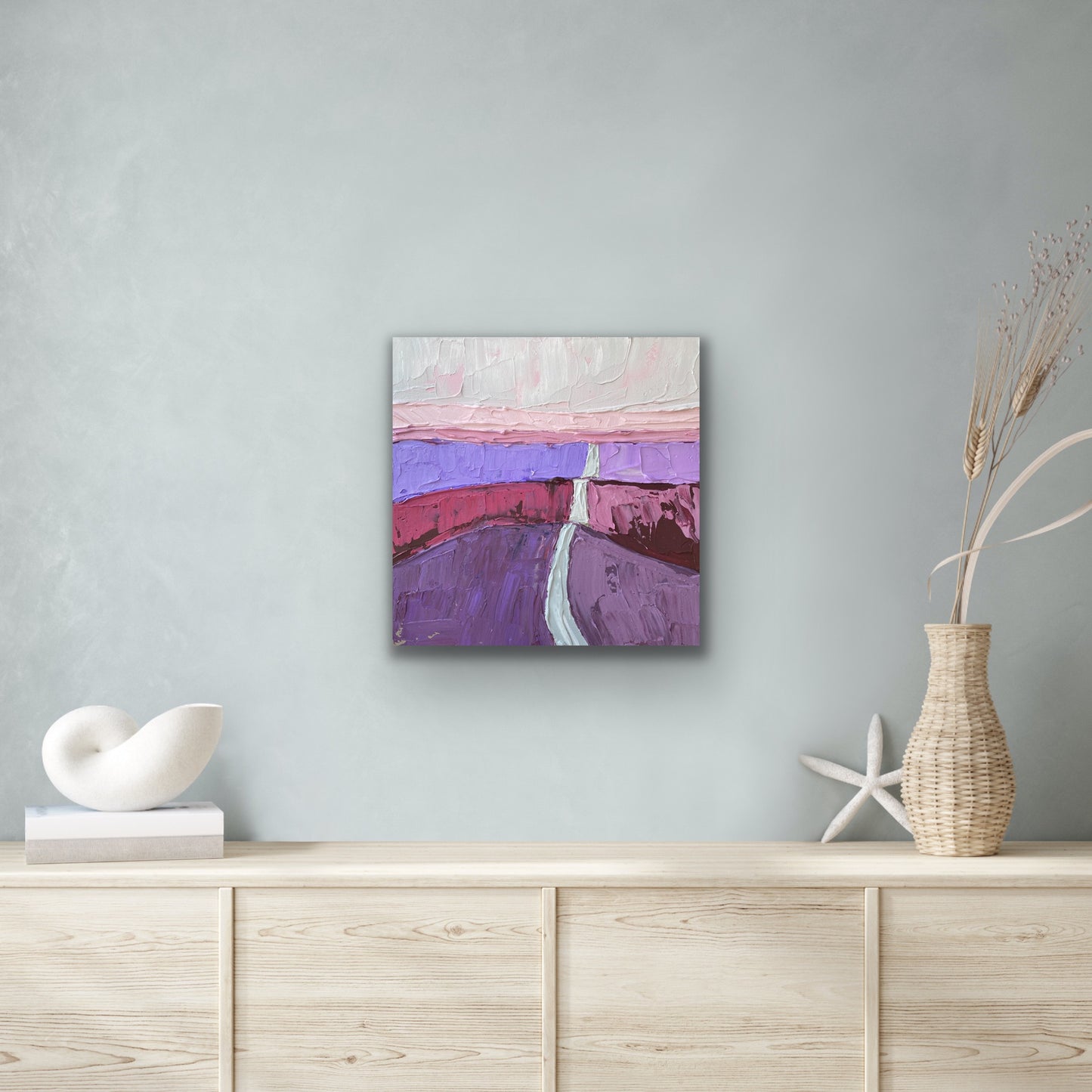 COUNTRYSIDE 16 30.5x30.5 cm acrylic on canvas original painting