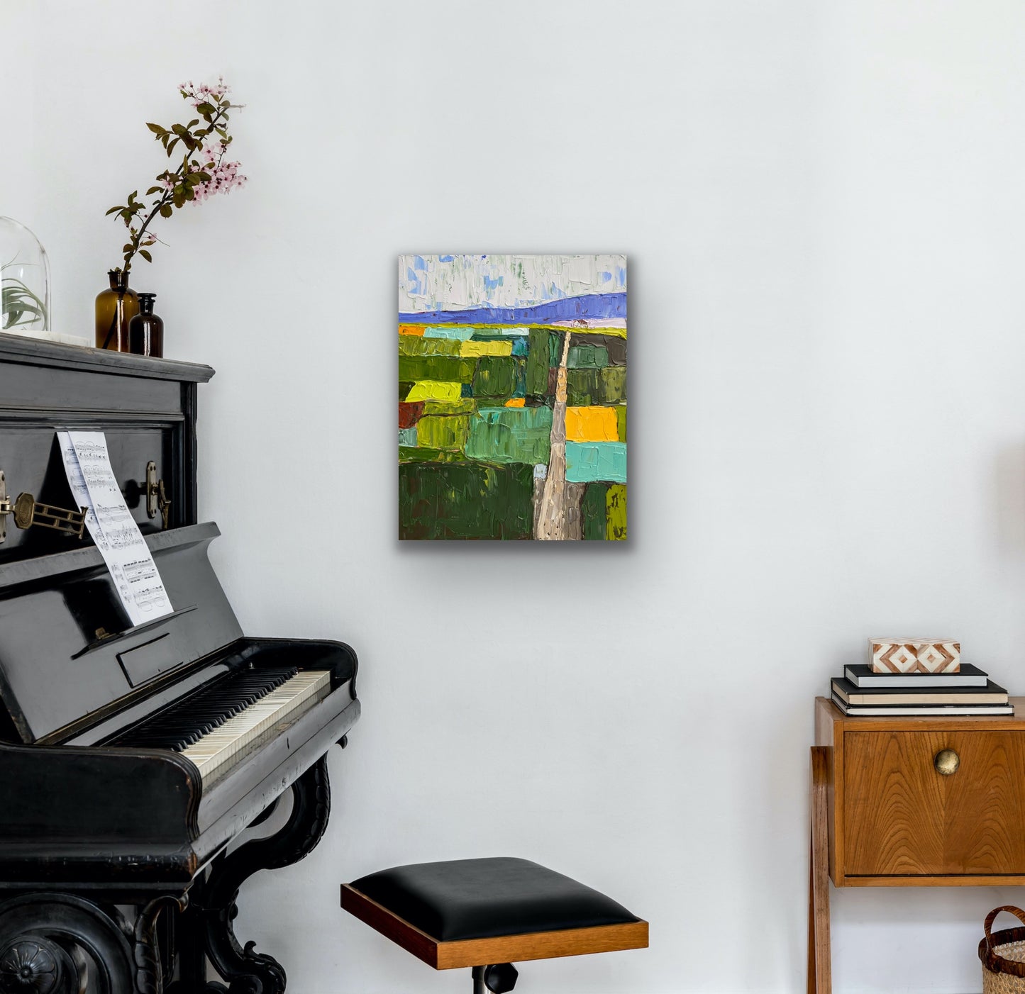 COUNTRYSIDE 10 61x76 cm acrylic on canvas original painting
