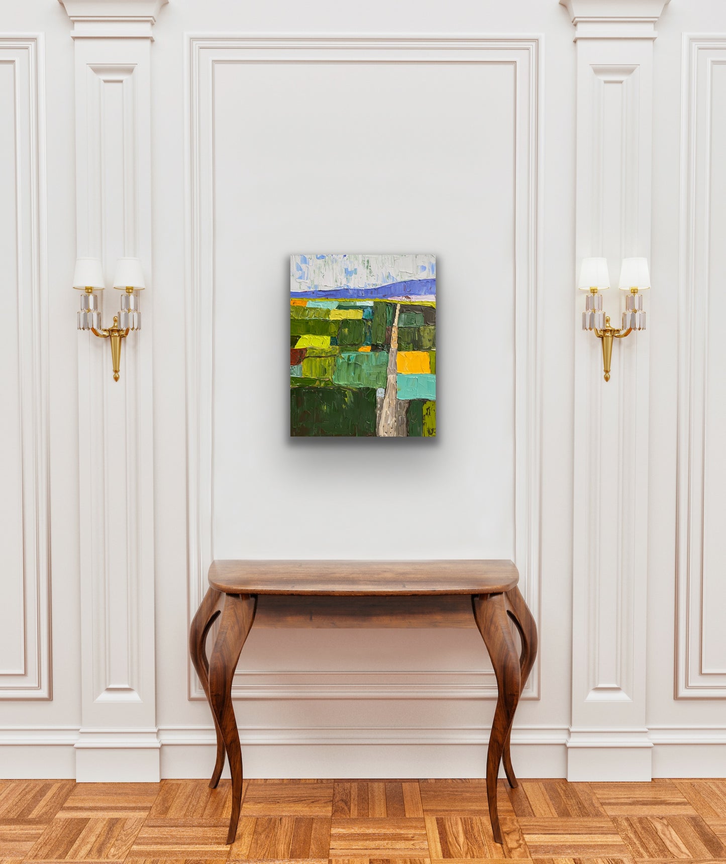 COUNTRYSIDE 10 61x76 cm acrylic on canvas original painting