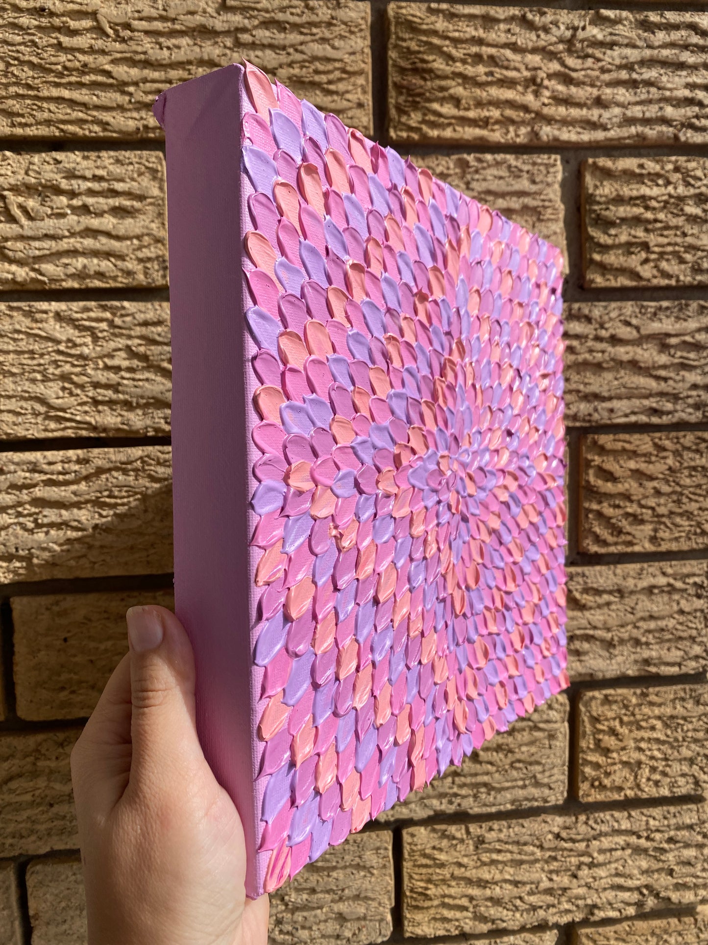 PAINT ME IN PINK (SET OF 3) 75x25 cm acrylic on canvas original paintings