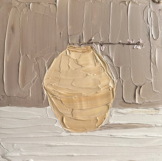 VASE AESTHETICS 3 30.5x30.5 cm acrylic on canvas original painting