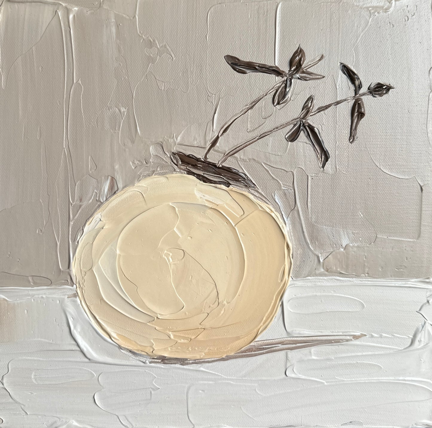 VASE AESTHETICS 5 30.5x30.5 cm acrylic on canvas original painting