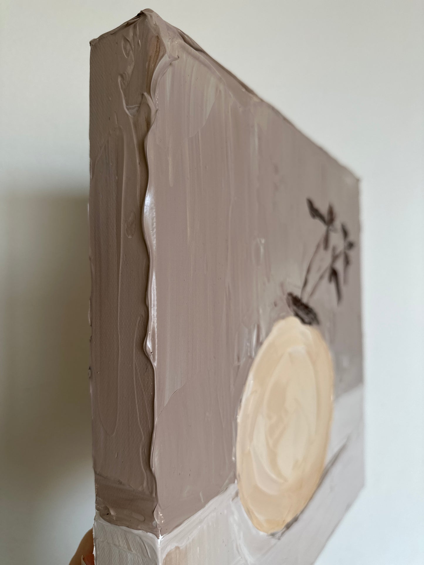 VASE AESTHETICS 5 30.5x30.5 cm acrylic on canvas original painting