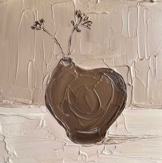 VASE AESTHETICS 4 30.5x30.5 cm acrylic on canvas original painting