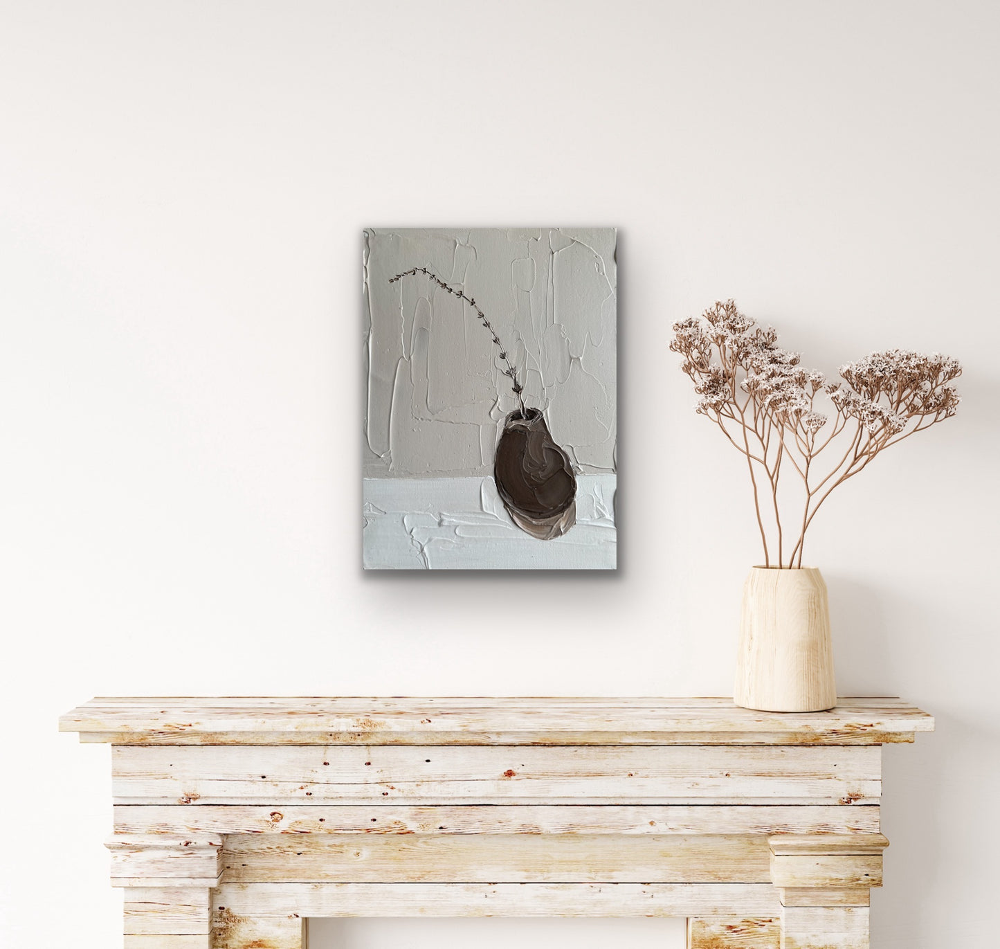 VASE AESTHETICS 2 20x25.4 cm acrylic on canvas original painting