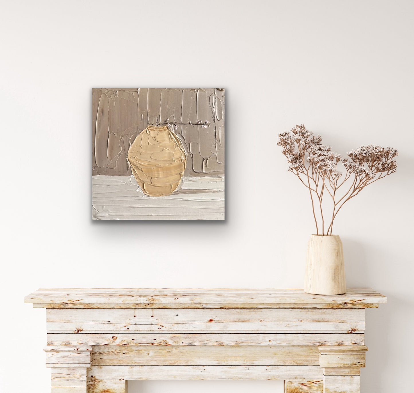 VASE AESTHETICS 3 30.5x30.5 cm acrylic on canvas original painting