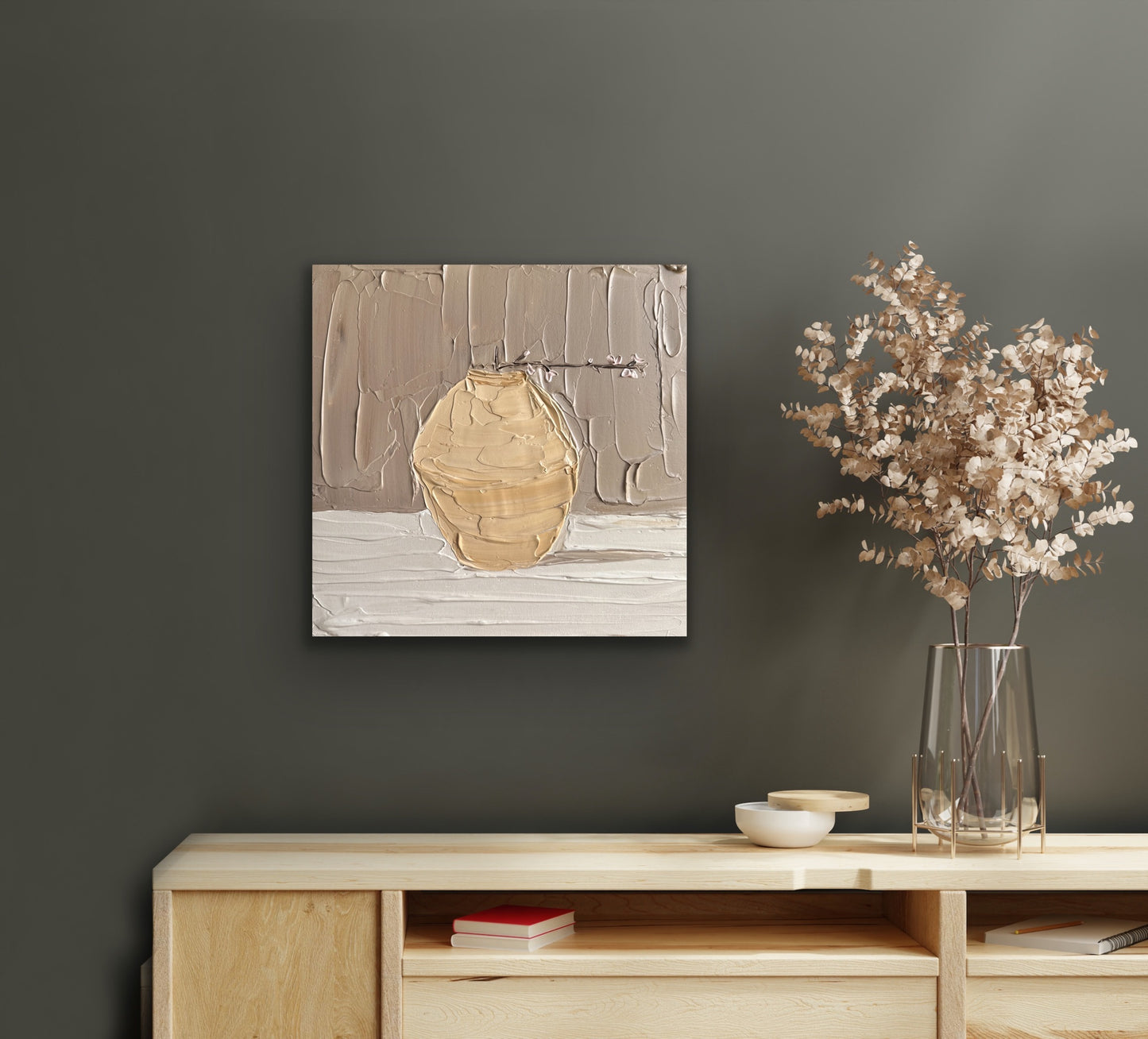 VASE AESTHETICS 3 30.5x30.5 cm acrylic on canvas original painting