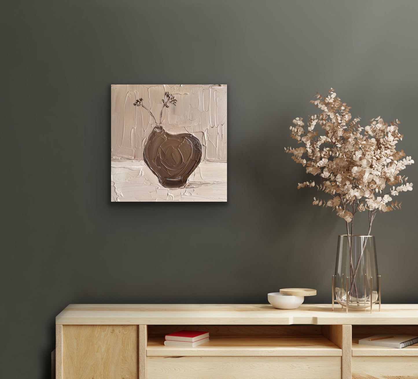 VASE AESTHETICS 4 30.5x30.5 cm acrylic on canvas original painting