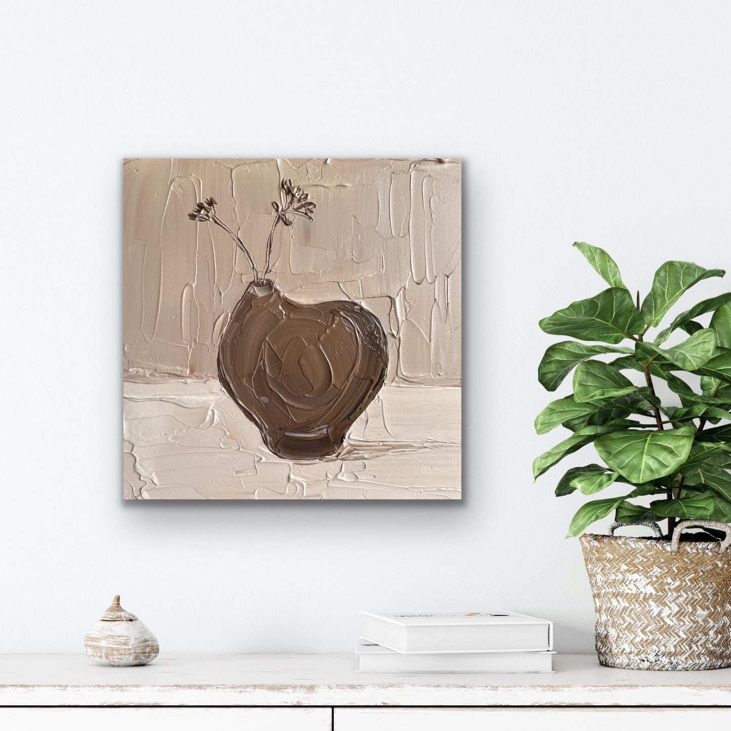 VASE AESTHETICS 4 30.5x30.5 cm acrylic on canvas original painting