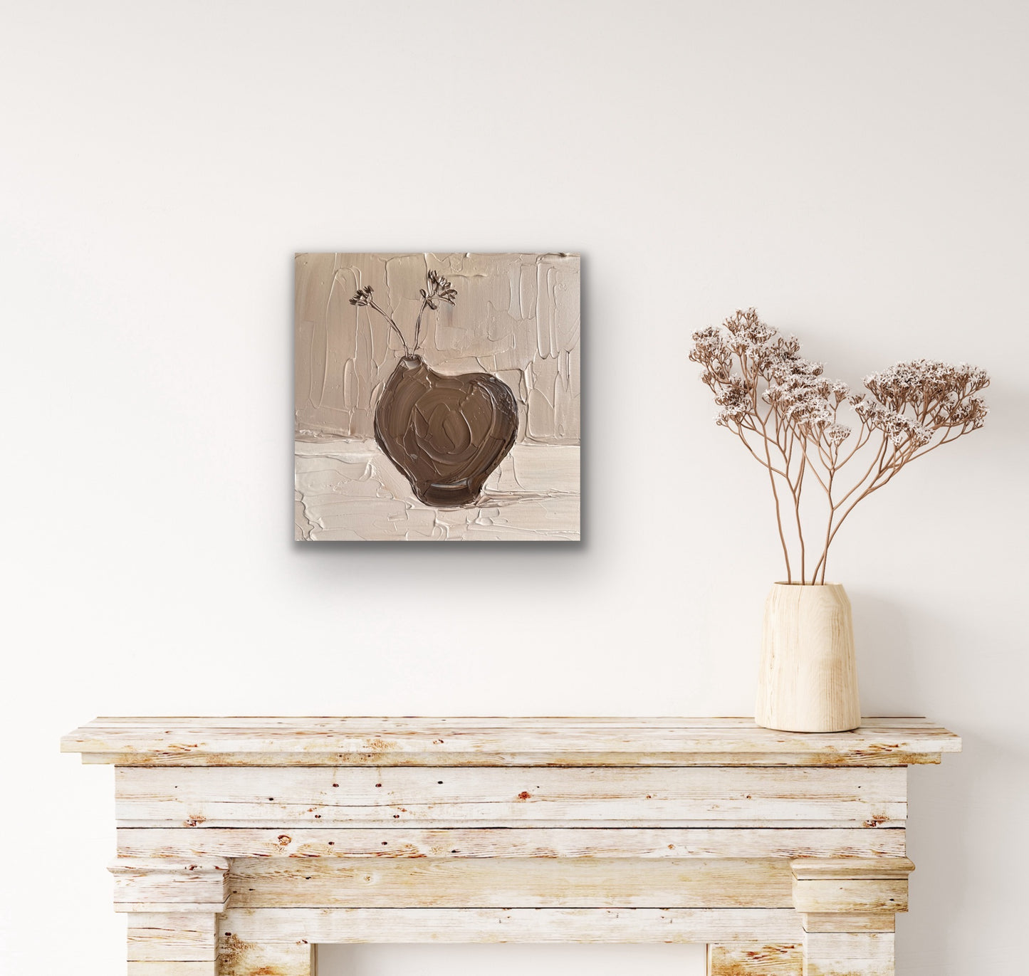 VASE AESTHETICS 4 30.5x30.5 cm acrylic on canvas original painting