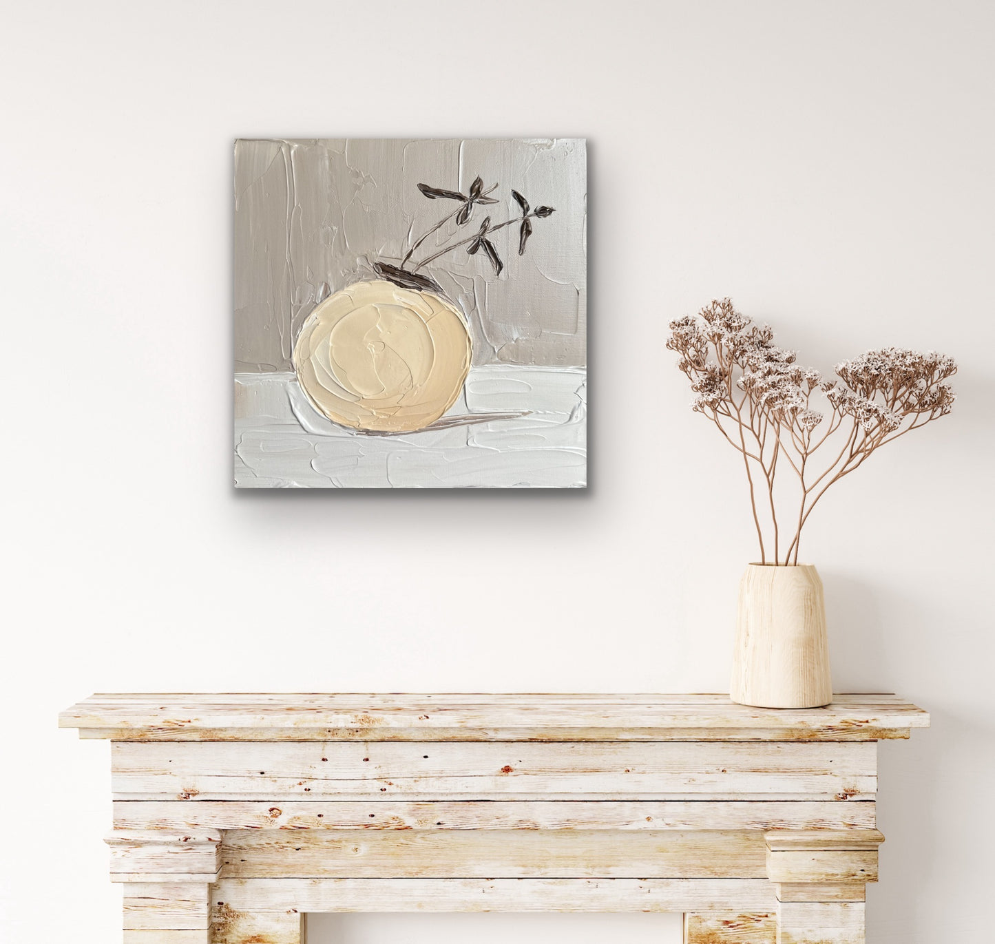 VASE AESTHETICS 5 30.5x30.5 cm acrylic on canvas original painting