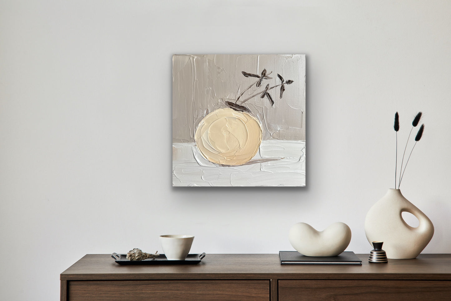 VASE AESTHETICS 5 30.5x30.5 cm acrylic on canvas original painting