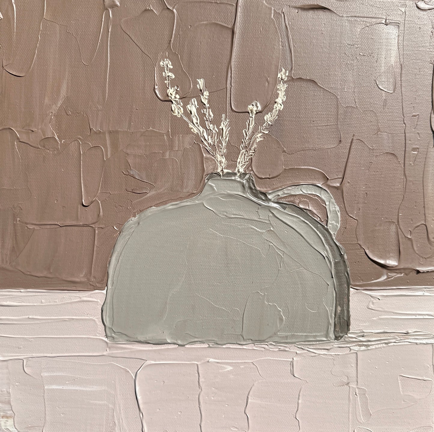 VASE AESTHETICS 9 30.5x30.5 cm acrylic on canvas original painting