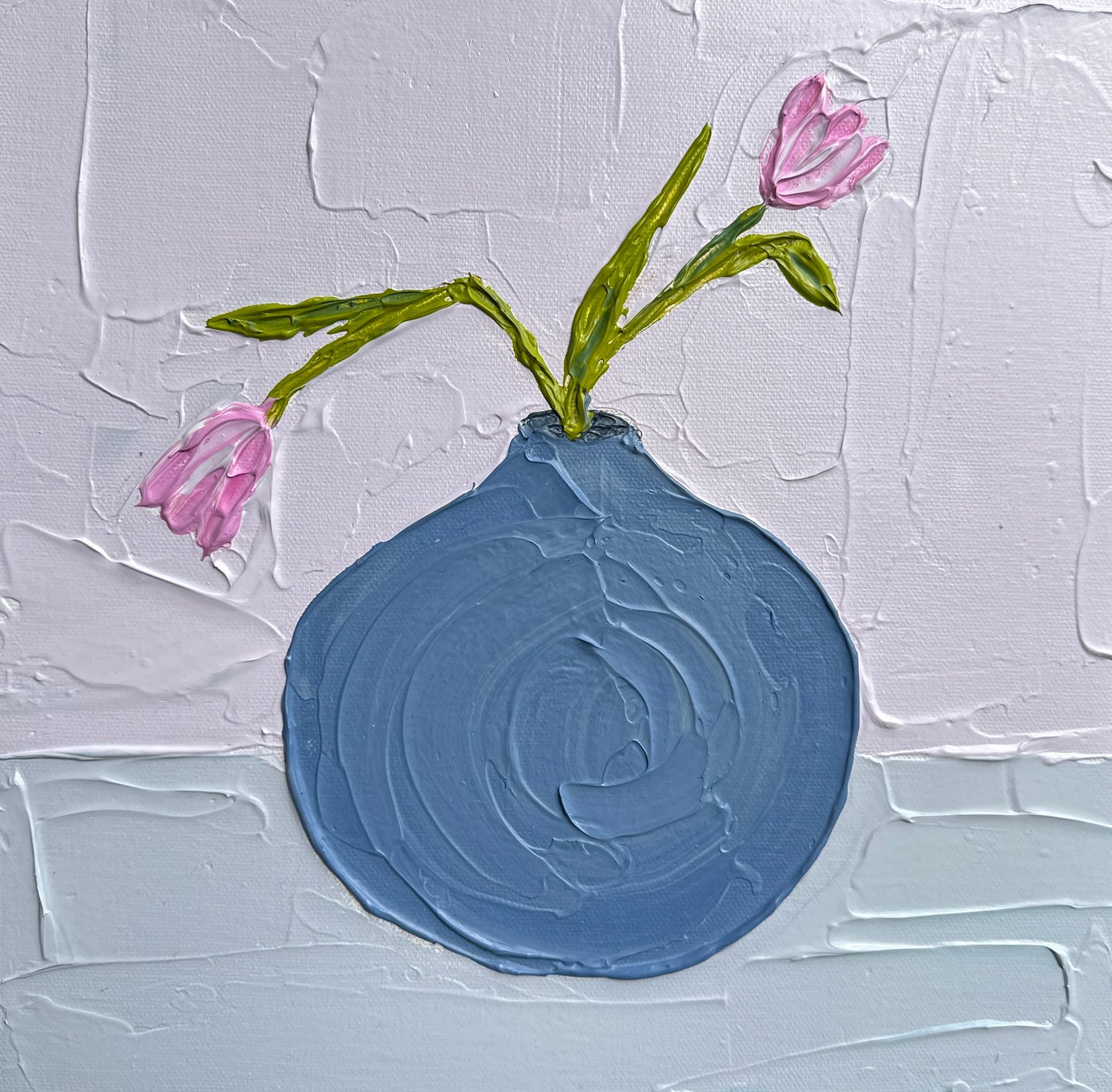 VASE AESTHETICS 11 30.5x30.5 cm acrylic on canvas original painting