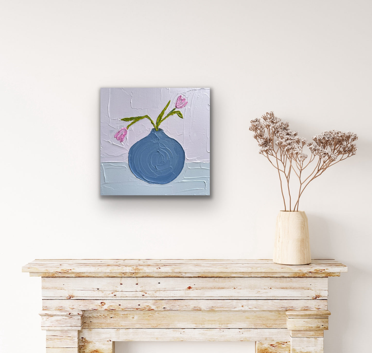 VASE AESTHETICS 11 30.5x30.5 cm acrylic on canvas original painting