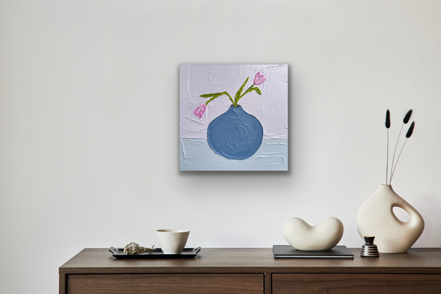 VASE AESTHETICS 11 30.5x30.5 cm acrylic on canvas original painting