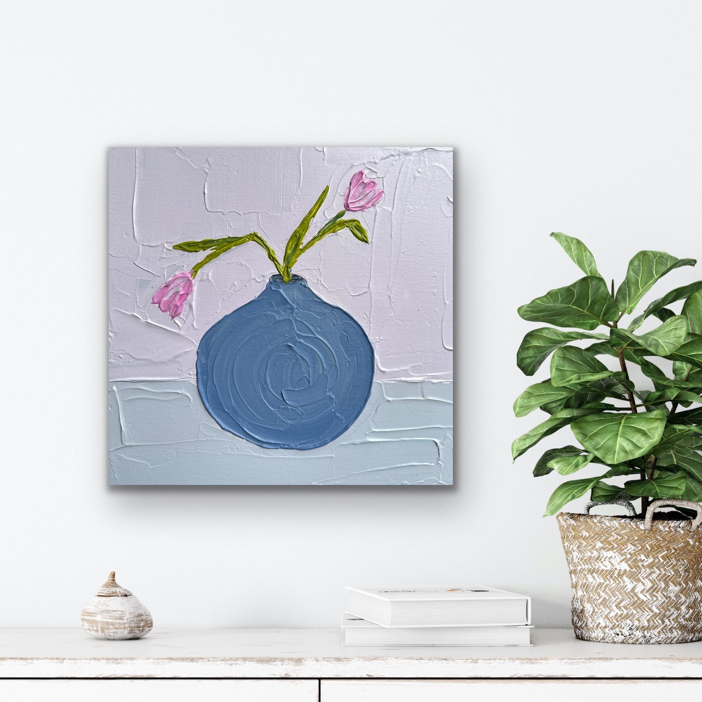 VASE AESTHETICS 11 30.5x30.5 cm acrylic on canvas original painting