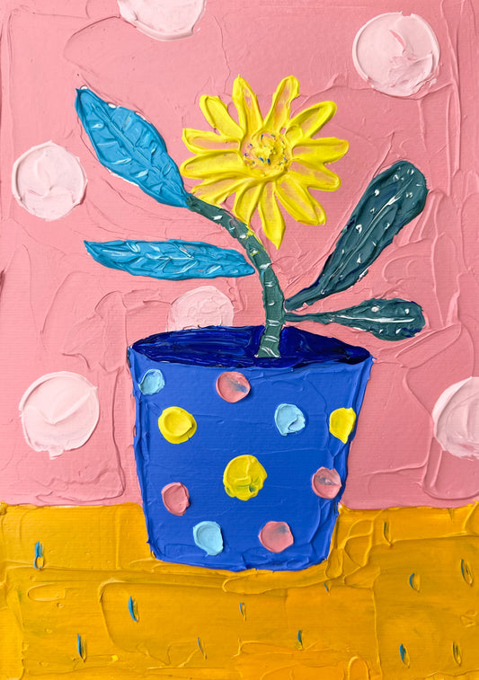 MATISSE INSPIRED STILL LIFE 8 21x29.7 cm acrylic on paper original painting