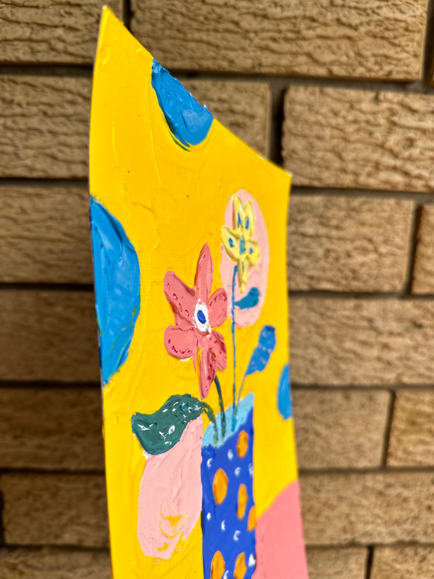 MATISSE INSPIRED STILL LIFE 6 21x29.7 cm acrylic on paper original painting