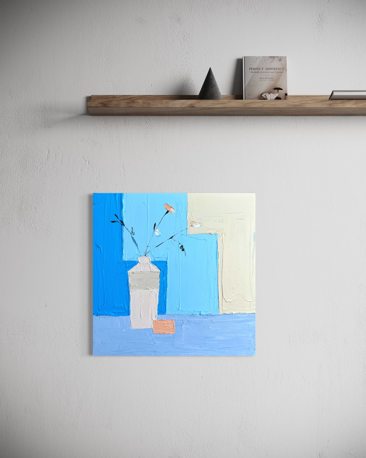 MINIMALIST STILL LIFE 4 30.5x30.5 cm acrylic on canvas original painting