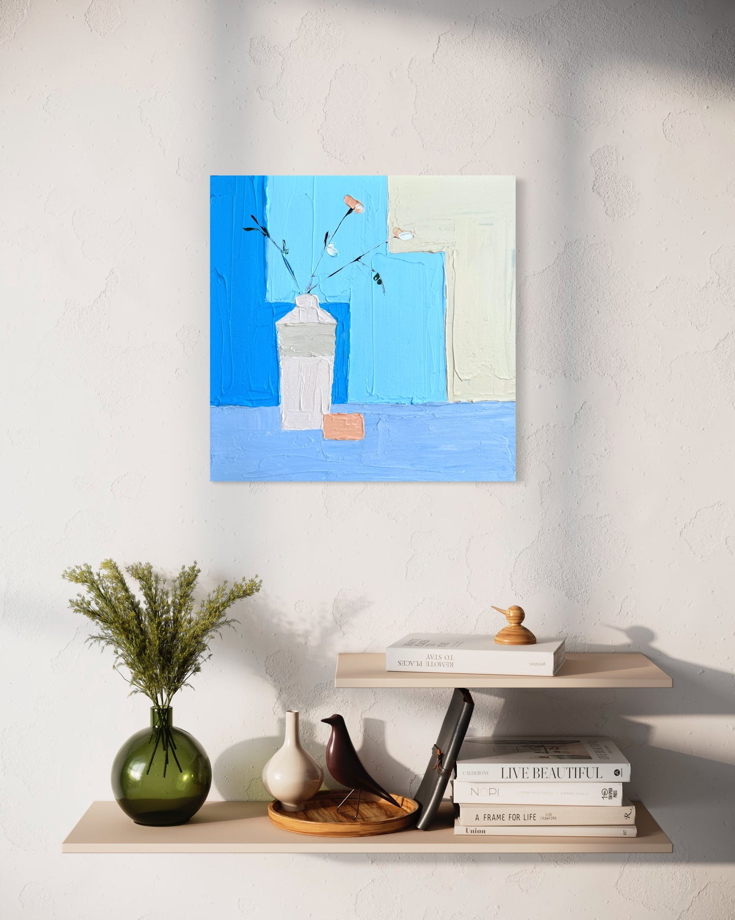 MINIMALIST STILL LIFE 4 30.5x30.5 cm acrylic on canvas original painting