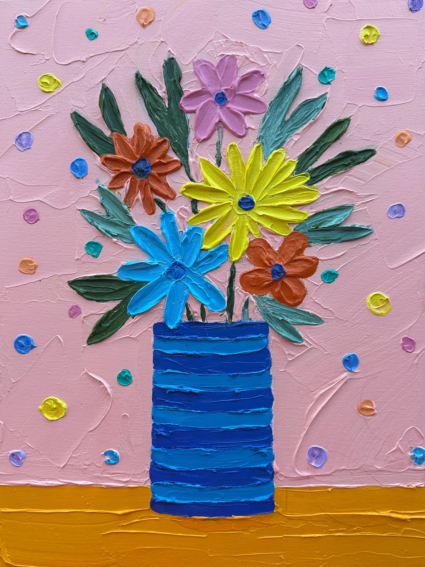 MATISSE INSPIRED STILL LIFE 11 30.5x40.5 cm acrylic on canvas original painting