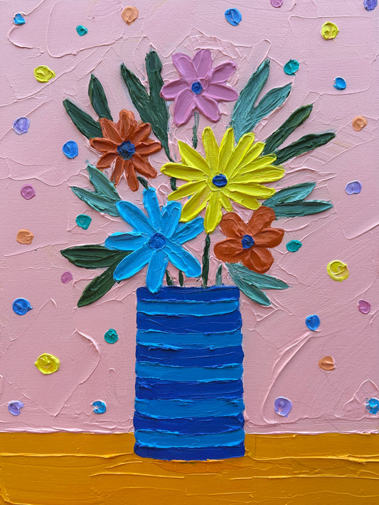 MATISSE INSPIRED STILL LIFE 11 30.5x40.5 cm acrylic on canvas original painting