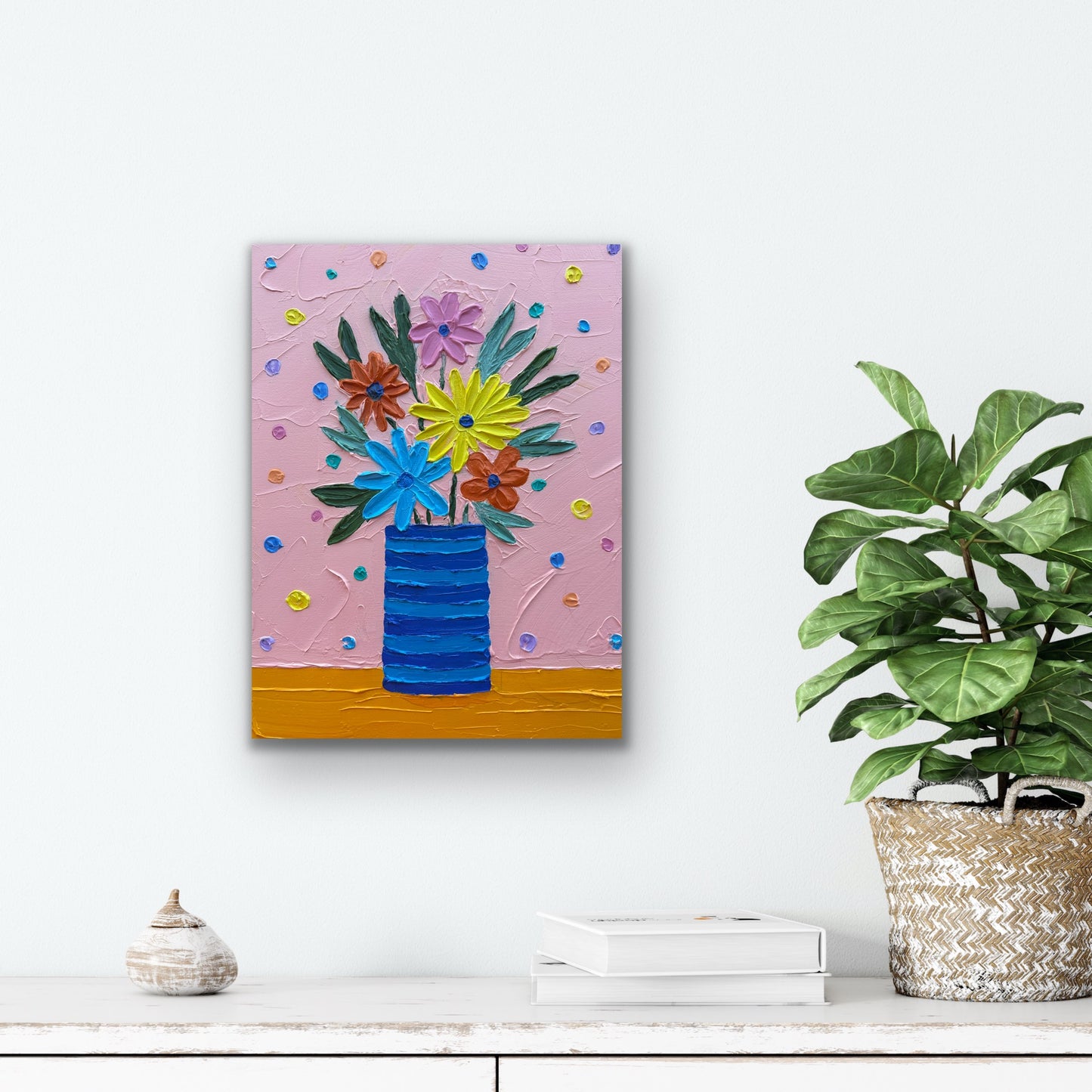 MATISSE INSPIRED STILL LIFE 11 30.5x40.5 cm acrylic on canvas original painting