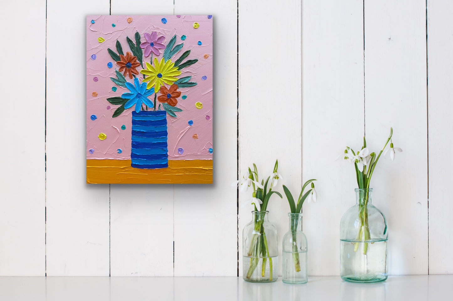 MATISSE INSPIRED STILL LIFE 11 30.5x40.5 cm acrylic on canvas original painting