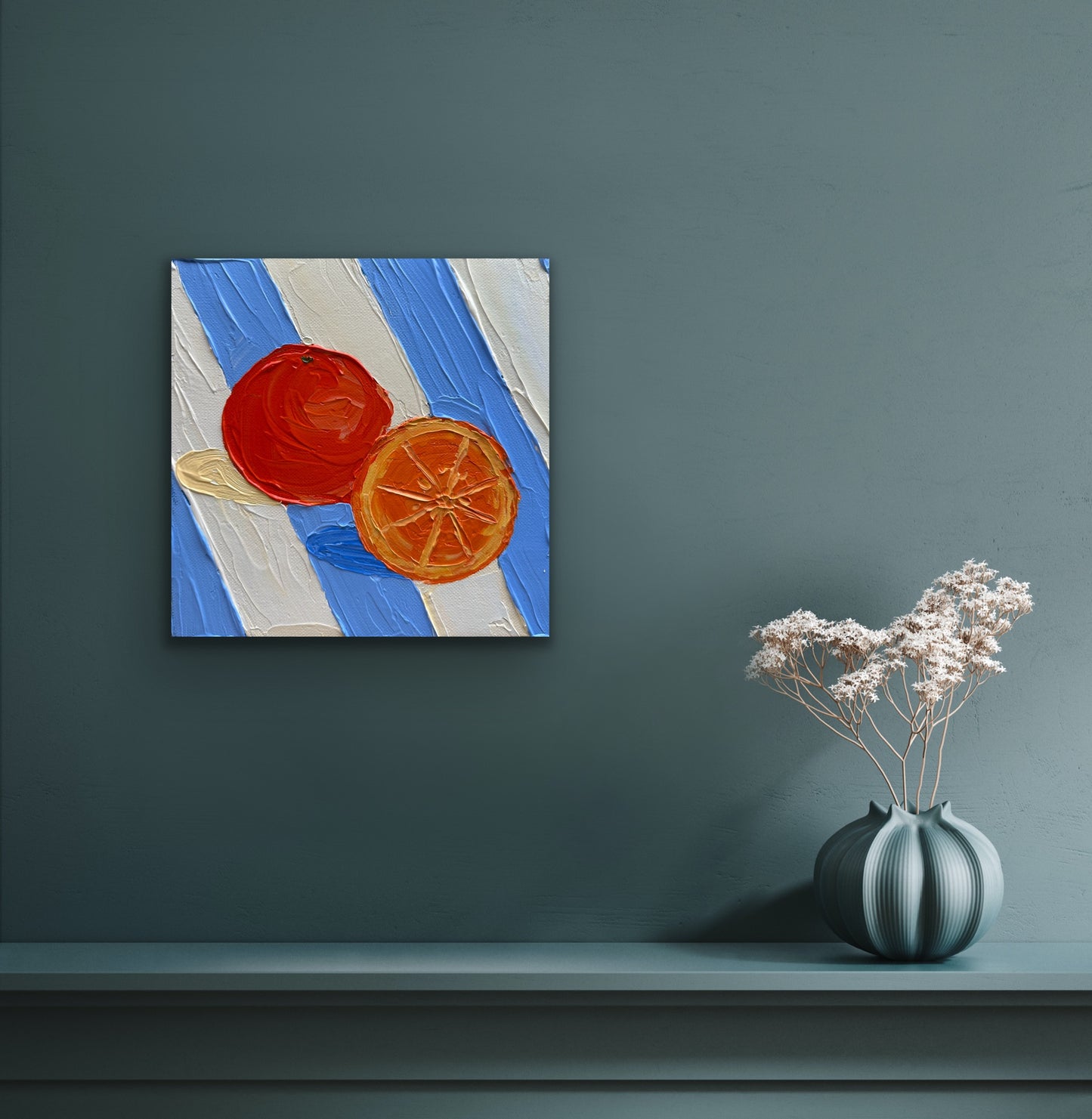 MEDITERRANEAN MORNING 20x20 cm acrylic on canvas original painting