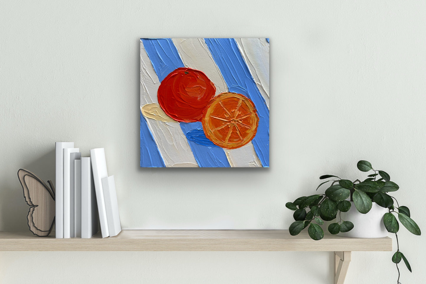 MEDITERRANEAN MORNING 20x20 cm acrylic on canvas original painting