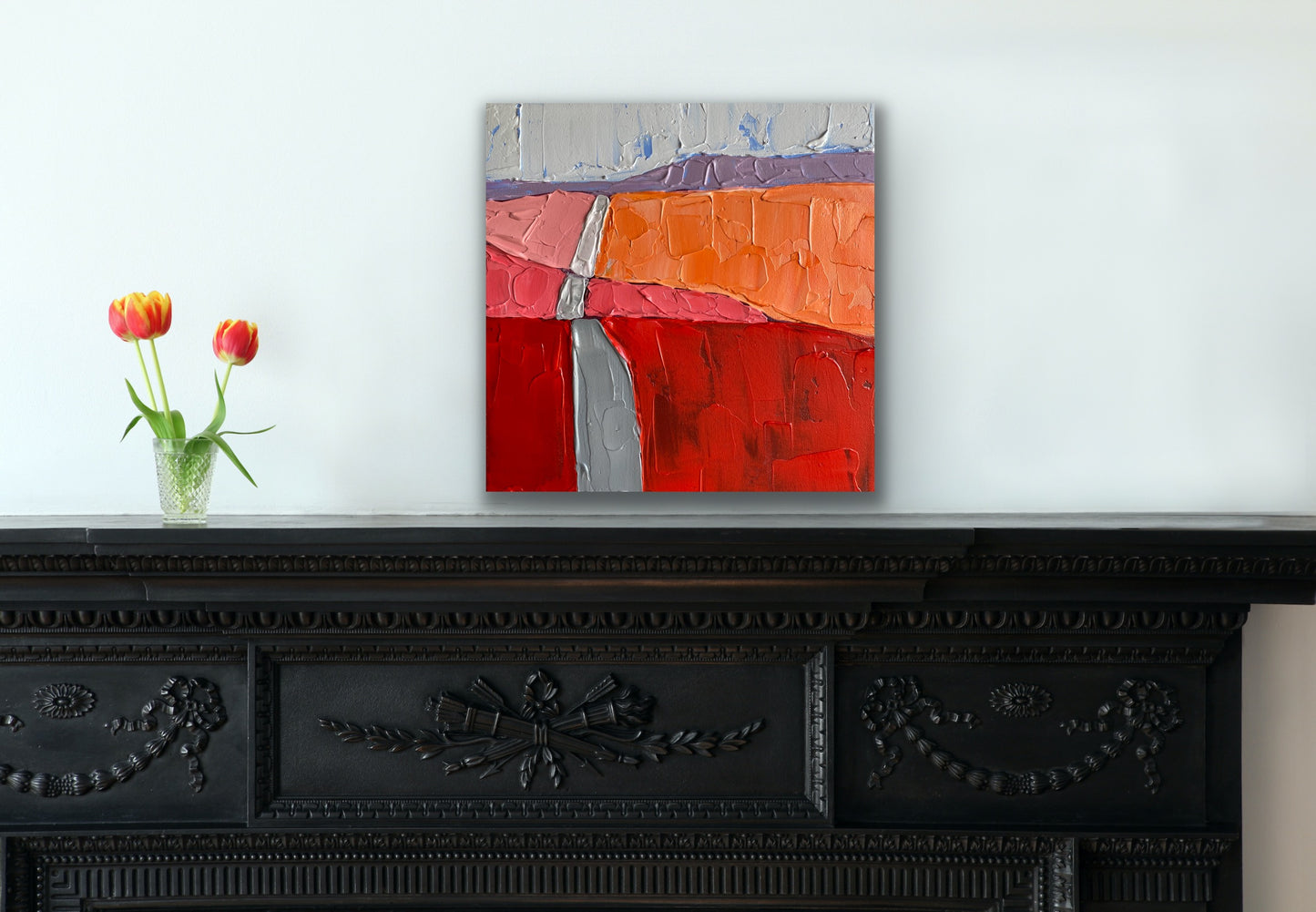 COUNTRYSIDE 11 30.5x30.5 cm acrylic on canvas original painting