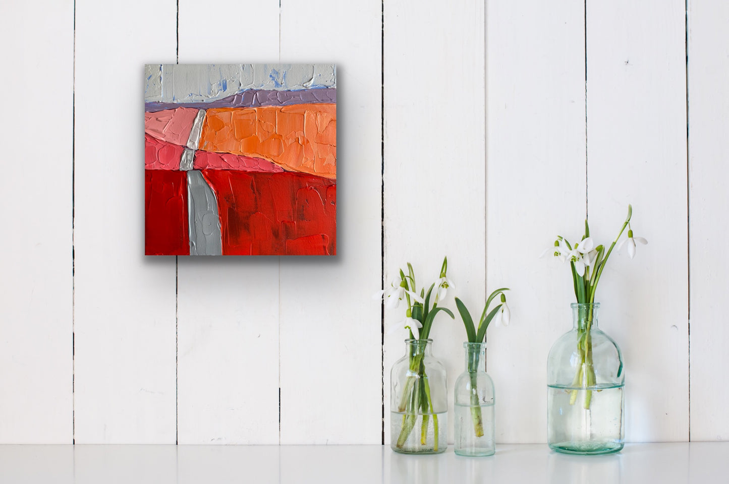 COUNTRYSIDE 11 30.5x30.5 cm acrylic on canvas original painting