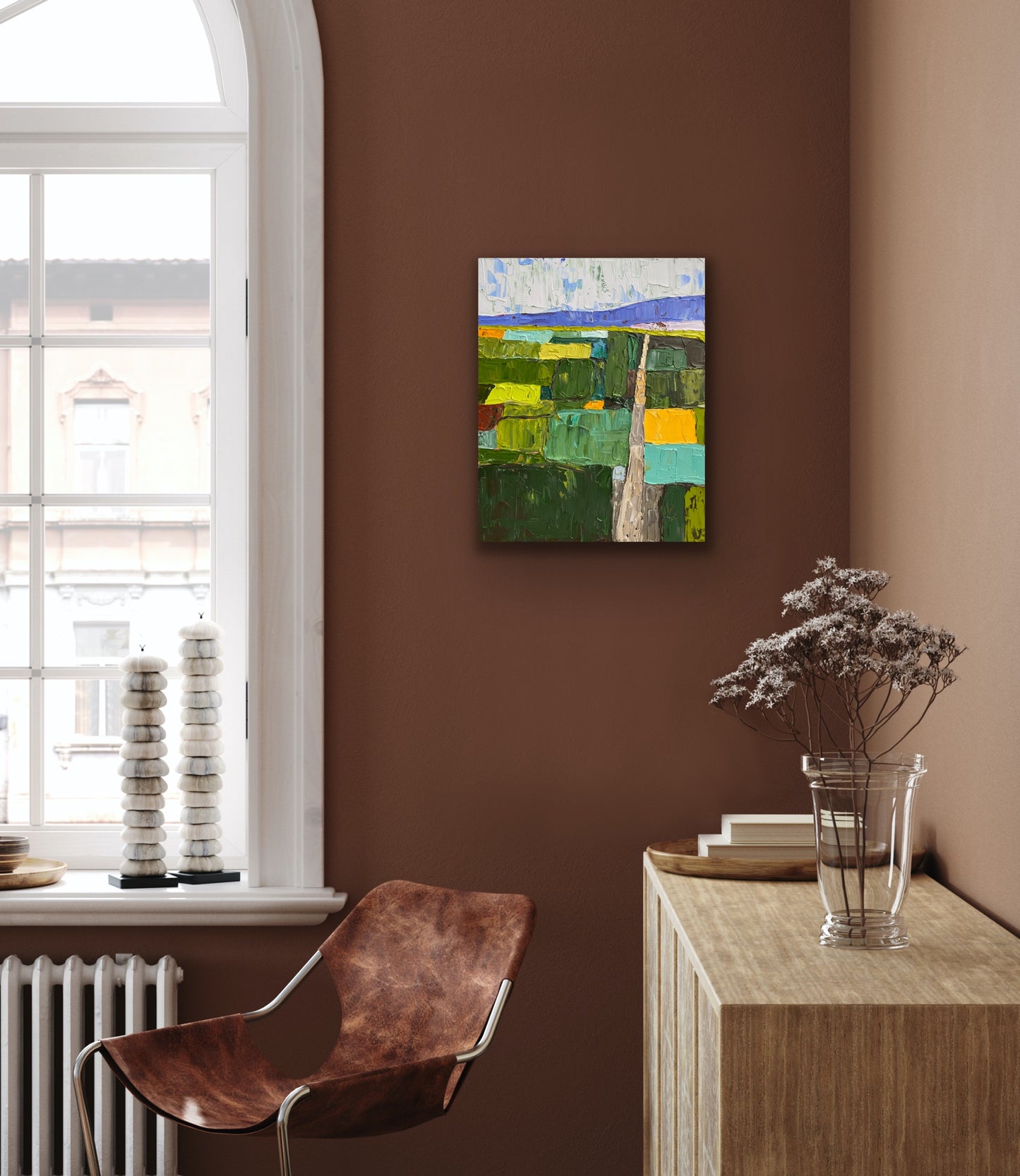 COUNTRYSIDE 10 61x76 cm acrylic on canvas original painting