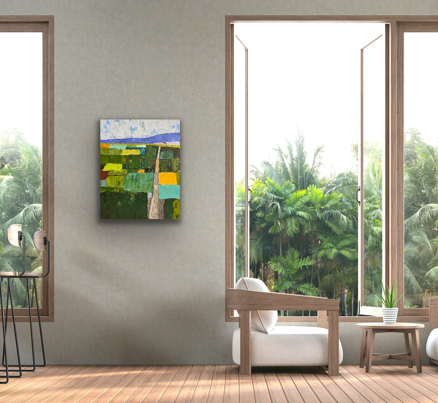 COUNTRYSIDE 10 61x76 cm acrylic on canvas original painting