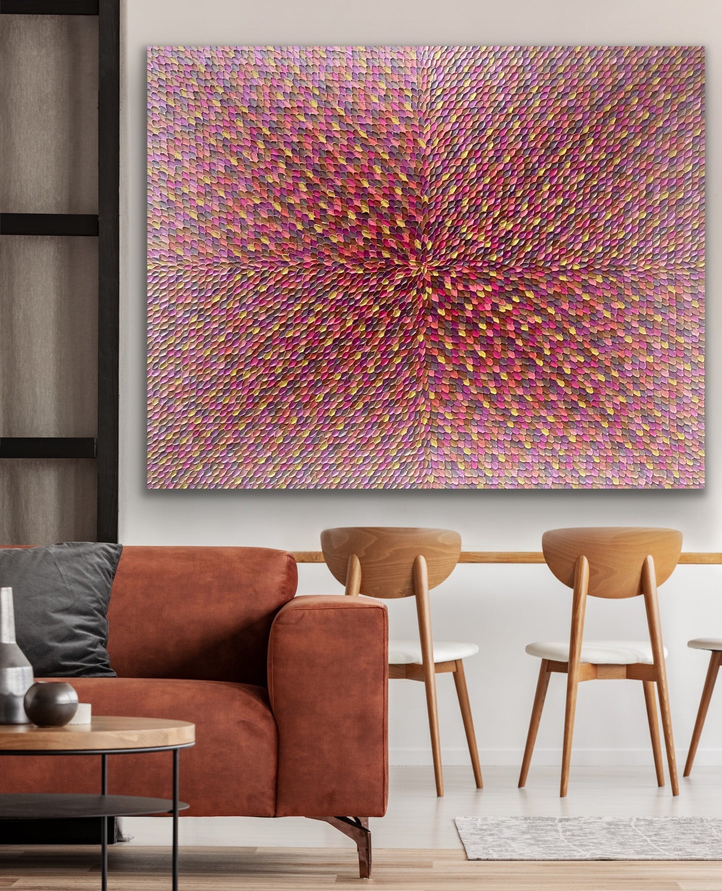 FEEL THE ENERGY I 153x122 cm acrylic on canvas original painting